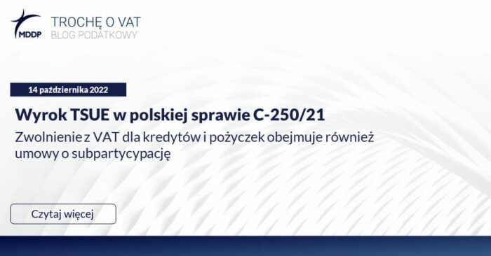 2022 10 14 Blog VAT – subpartycypacja