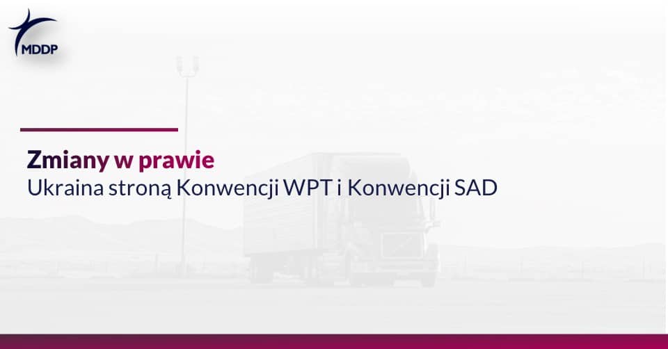 Ukraina stroną Konwencji WPT i Konwencji SAD MDDP