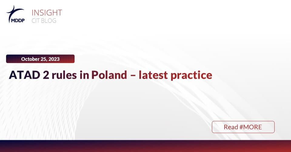 ATAD 2 rules in Poland latest practice MDDP