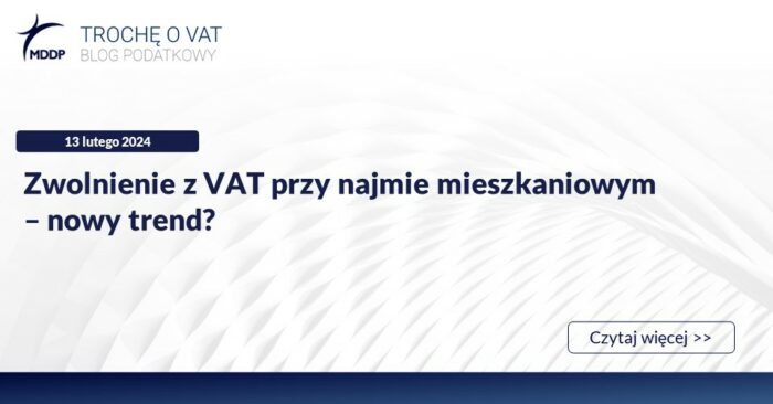 zwolnienie VAT