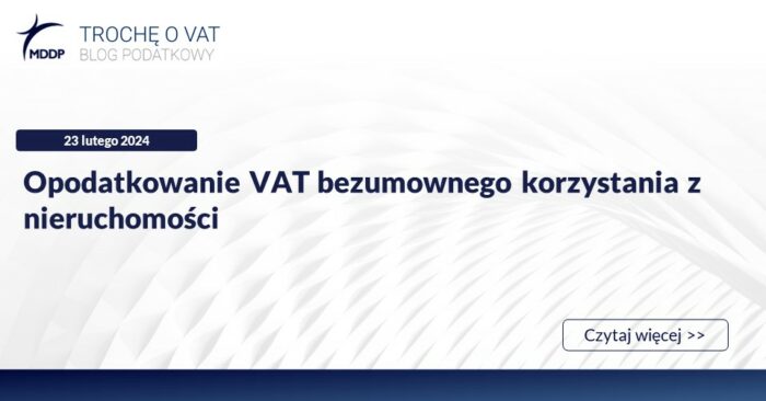 VAT nieruchomości