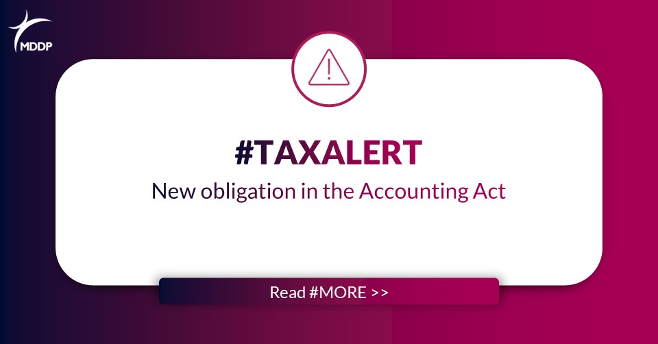 New obligation in the Accounting Act