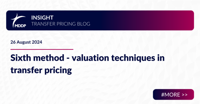 Sixth method - valuation techniques in transfer pricing