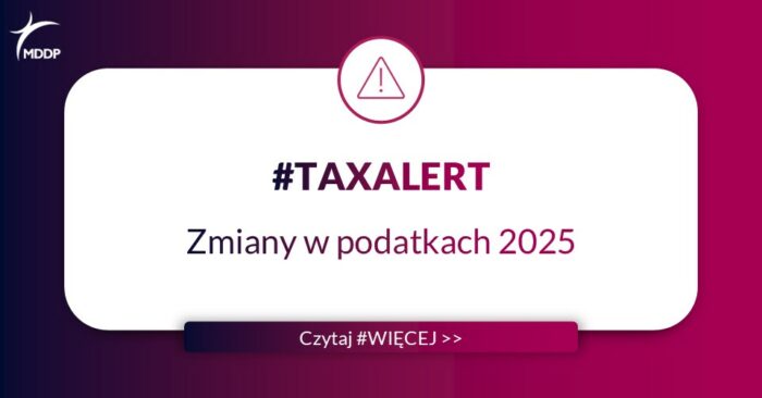 Tax Alert_Zmiany w podatkach