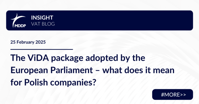 The ViDA package adopted by the European Parliament – what does it mean for Polish companies?