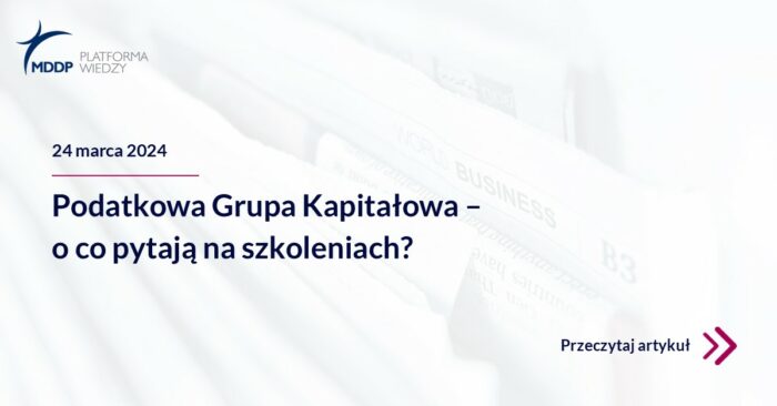 Podatkowa Grupa Kapitałowa