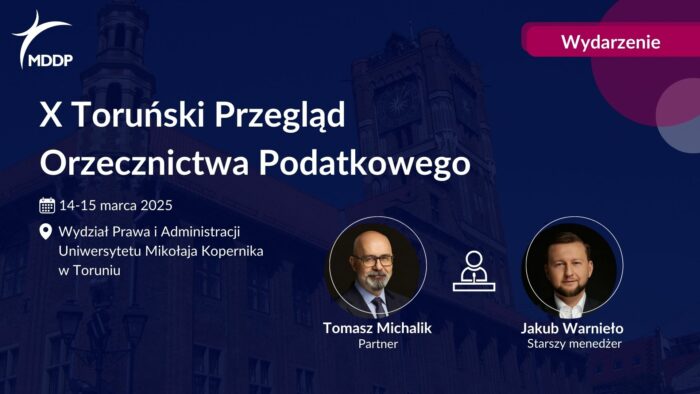 X Toruński Przegląd Orzecznictwa Podatkowego