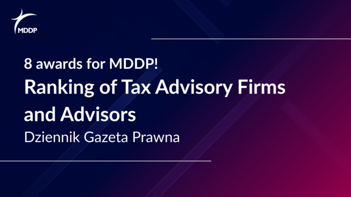 Eight awards for MDDP in the Dziennik Gazeta Prawna Ranking