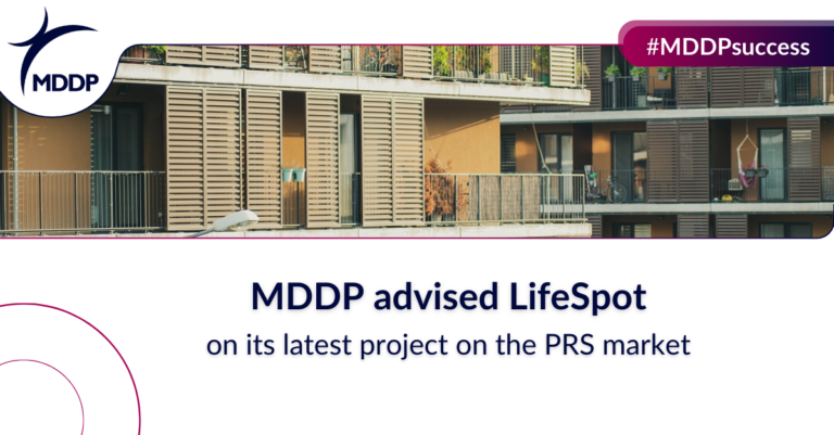 MDDP advised LifeSpot on its latest project on the PRS market MDDP advised LifeSpot on its latest project on the PRS market