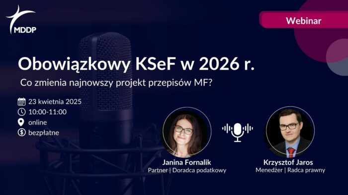 Obowiązkowy KSeF w 2026 r. - co zmienia najnowszy projekt przepisów MF?