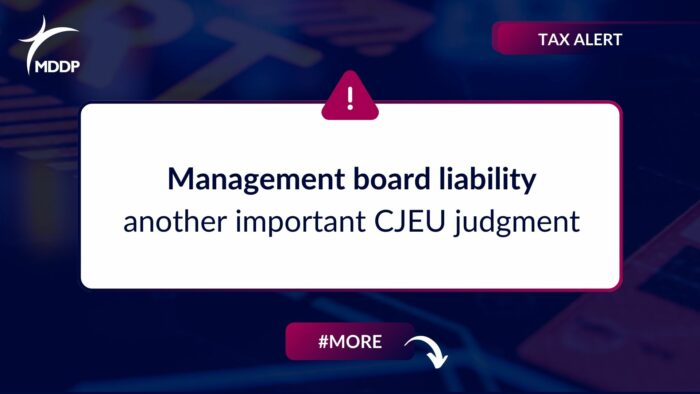 Management board liability another important CJEU judgment Management board liability another important CJEU judgment