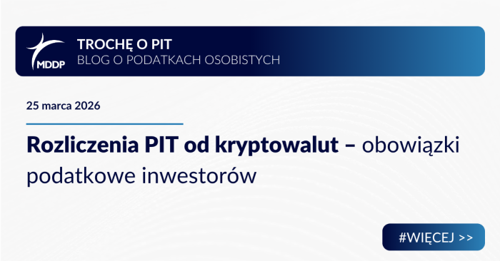 Rozliczenia PIT od kryptowalut – obowiązki podatkowe inwestorów Rozliczenia PIT od kryptowalut – obowiązki podatkowe inwestorów