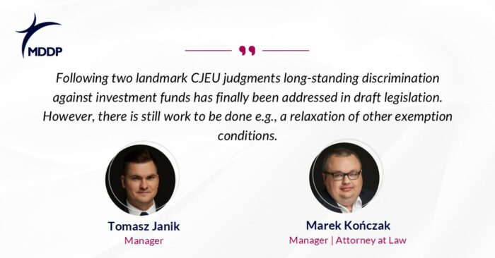 Poland proposes overhauling foreign fund tax exemption to align with EU law