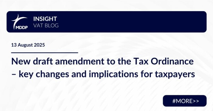 New draft amendment to the Tax Ordinance – key changes and implications for taxpayers