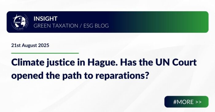 Climate justice in Hague Has the UN Court opened the path to reparations
