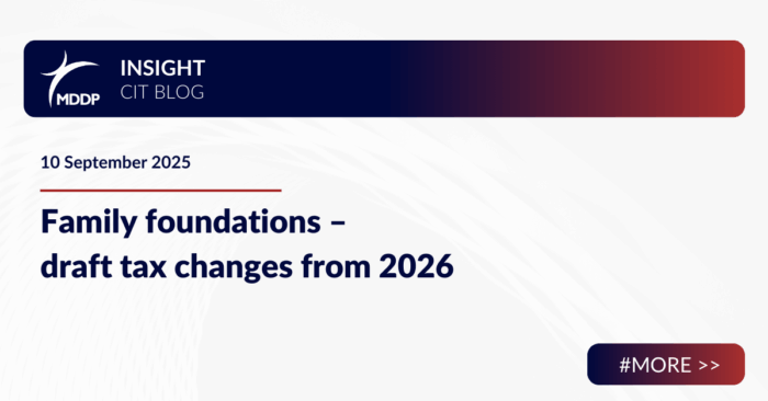 Family foundations – draft tax changes from 2026 Family foundations – draft tax changes from 2026