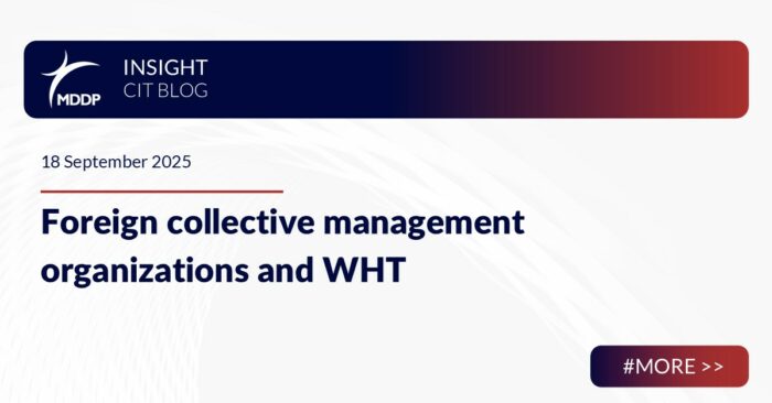 Foreign collective management organizations and WHT