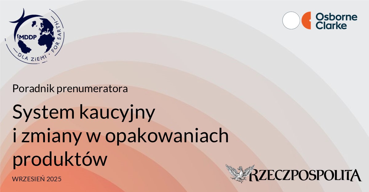 System kaucyjny i zmiany w opakowaniach produktów