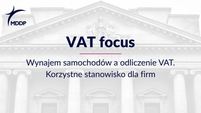 Wynajem samochodów a odliczenie VAT - korzystne stanowisko dla firm