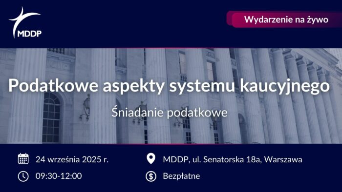 Podatkowe aspekty systemu kaucyjnego