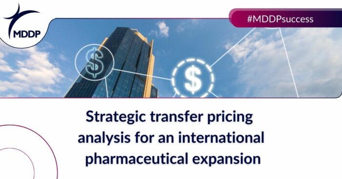 Strategic transfer pricing analysis for an international pharmaceutical expansion