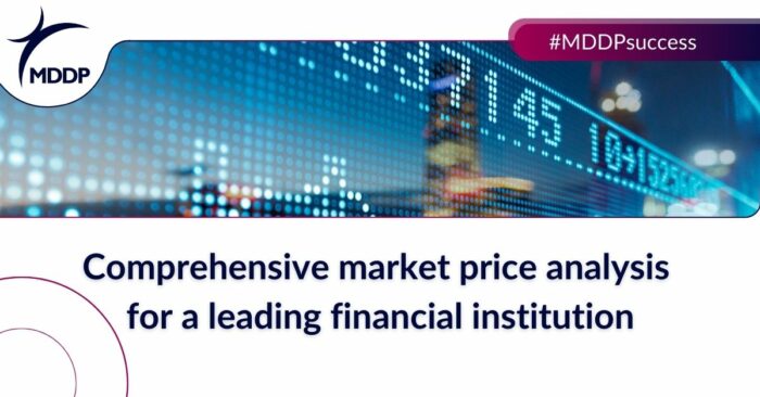 Comprehensive market price analysis for a leading financial institution Comprehensive market price analysis for a leading financial institution