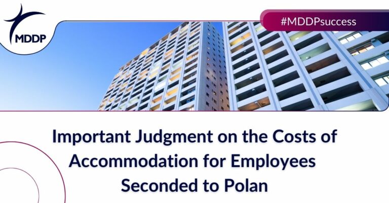 Important Judgment on the Costs of Accommodation for Employees Seconded to Poland Important Judgment on the Costs of Accommodation for Employees Seconded to Poland