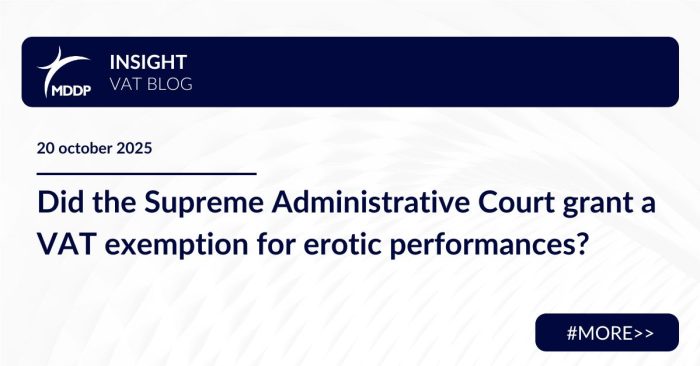 Did the Supreme Administrative Court grant a VAT exemption for erotic performances?