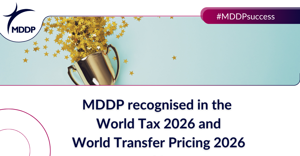MDDP recognised in the World Tax 2026 and World Transfer Pricing 2026 rankings