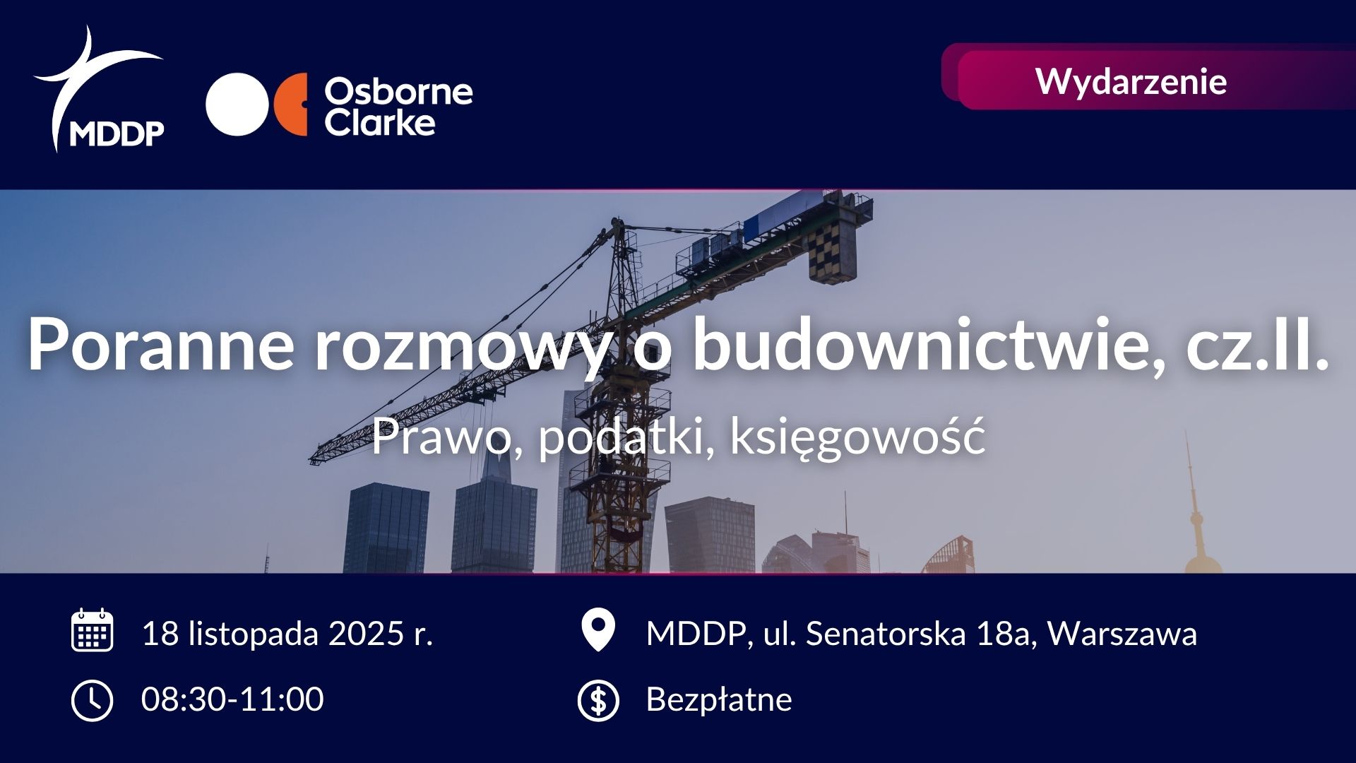 Poranne rozmowy o budownictwie, cz.II.