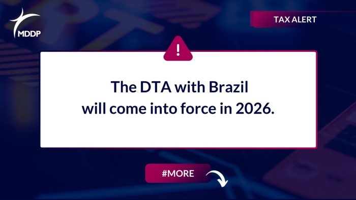 The DTA with Brazil will come into force in 2026.