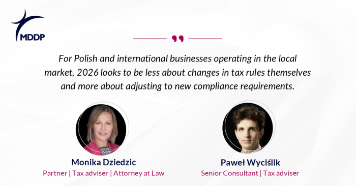 Polish tax in 2026: digital tax compliance becomes business reality