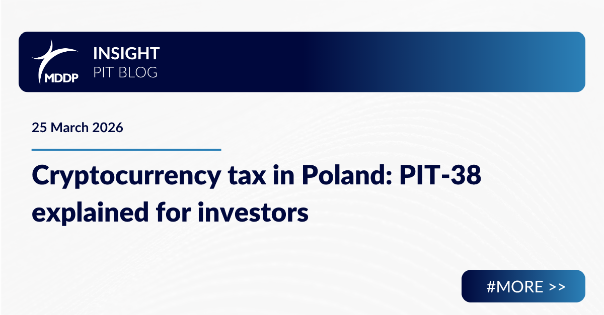 Cryptocurrency tax in Poland: PIT-38 explained for investors
