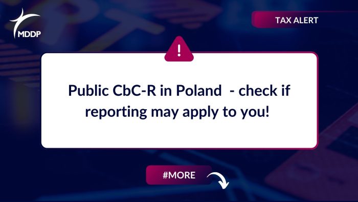 Public CbC-R in Poland – new reporting obligations for large groups. Check who must publish tax information.