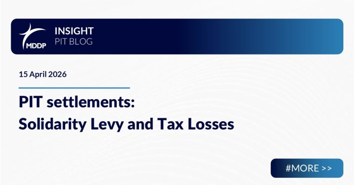PIT settlements: Solidarity Levy and Tax Losses