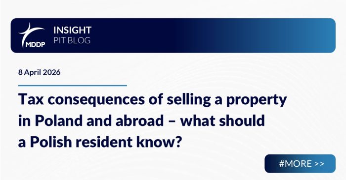 Tax consequences of selling a property in Poland and abroad – what should a Polish resident know?