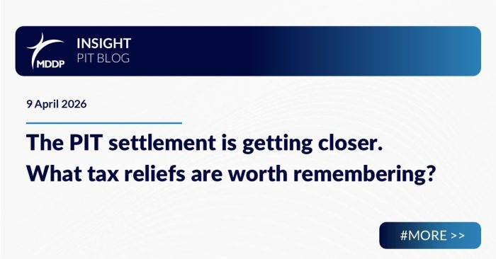 The PIT settlement is getting closer. What tax reliefs are worth remembering