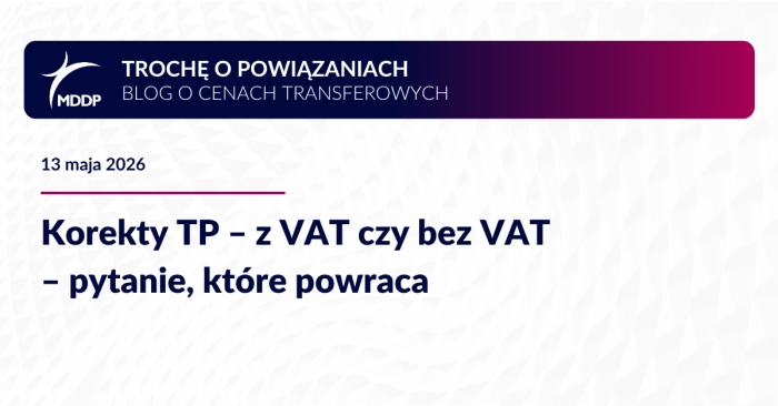 Korekty TP – z VAT czy bez VAT – pytanie, które powraca Korekty TP – z VAT czy bez VAT – pytanie, które powraca