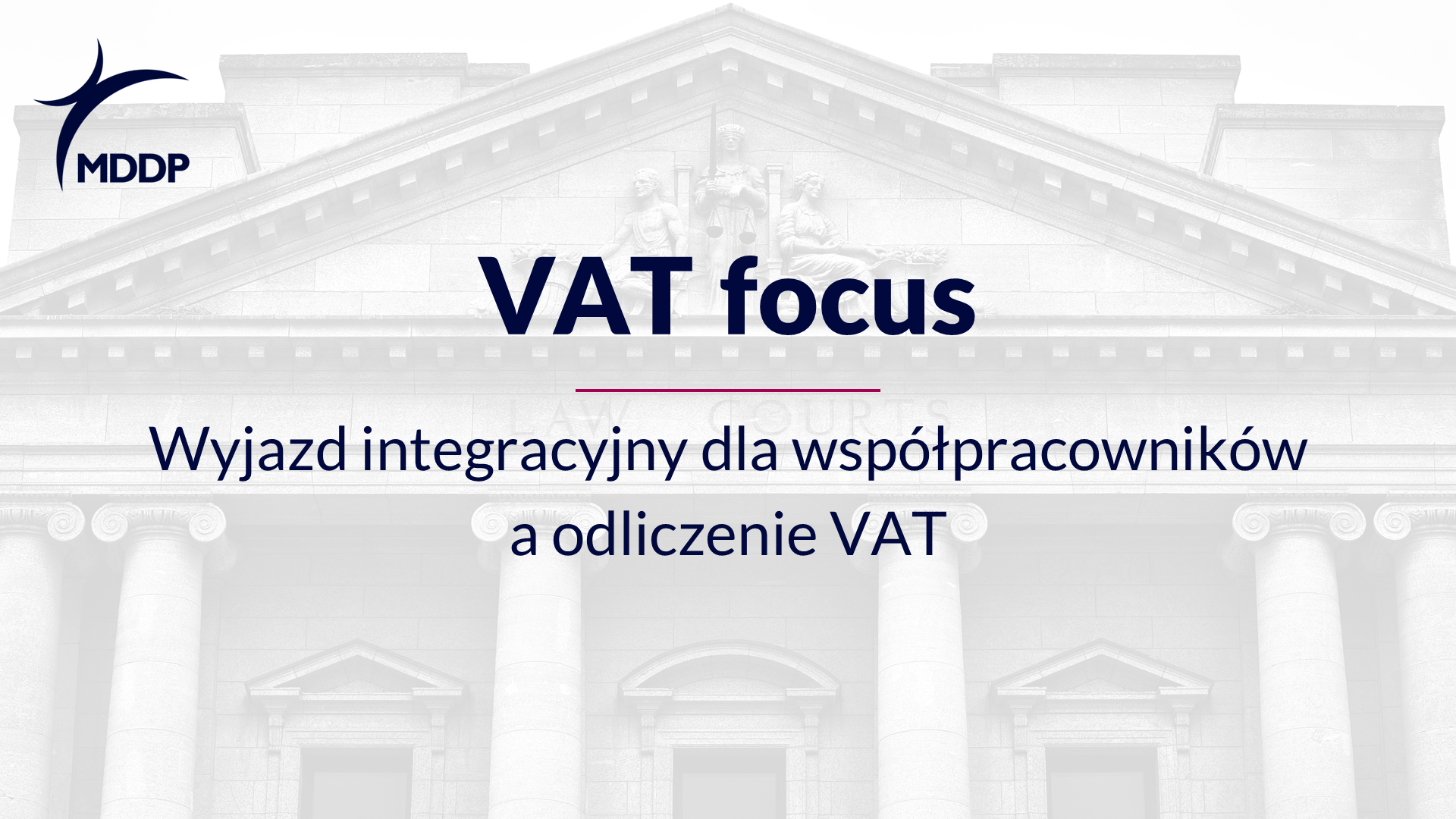Wyjazd integracyjny dla współpracowników a odliczenie VAT