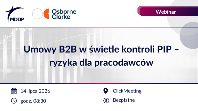 Umowy B2B w świetle kontroli PIP – ryzyka dla pracodawców