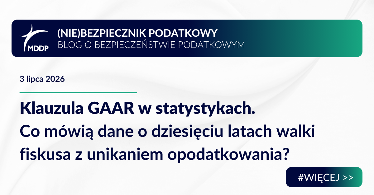 Klauzula GAAR w statystykach. Co mówią dane o dziesięciu latach walki fiskusa z unikaniem opodatkowania?