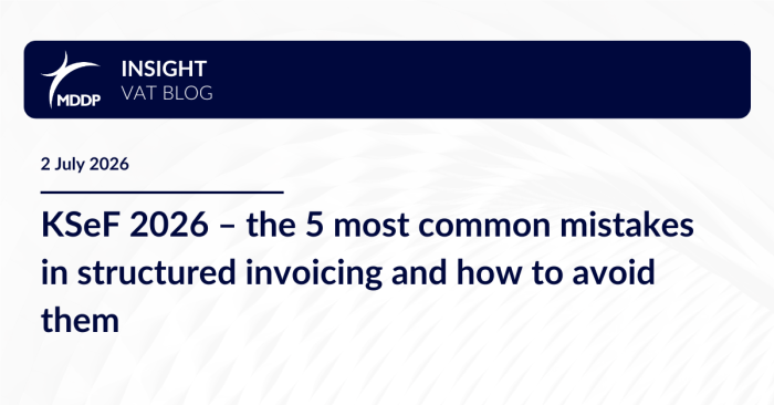 KSeF 2026 – the 5 most common mistakes in structured invoicing and how to avoid them KSeF 2026 – the 5 most common mistakes in structured invoicing and how to avoid them