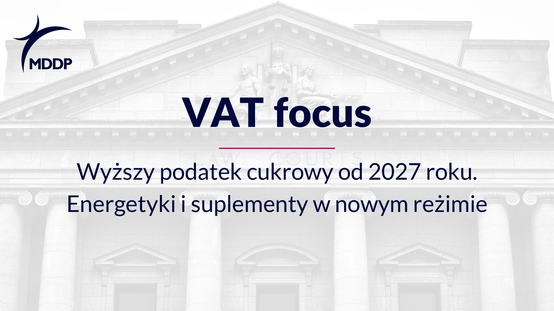 Wyższy podatek cukrowy od 2027 roku. Energetyki i suplementy w nowym reżimie