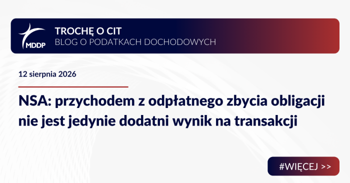 NSA: przychodem z odpłatnego zbycia obligacji nie jest jedynie dodatni wynik na transakcji