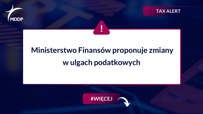 Ministerstwo Finansów proponuje zmiany w ulgach podatkowych