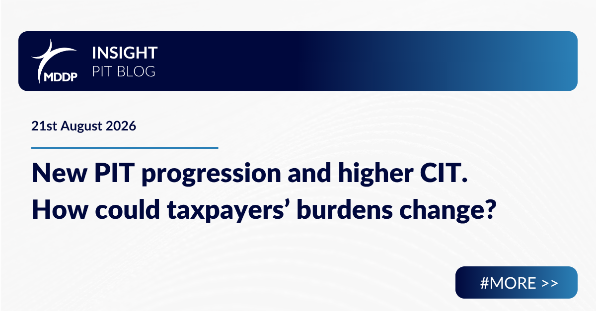 New PIT progression and higher CIT. How could taxpayers’ burdens change?