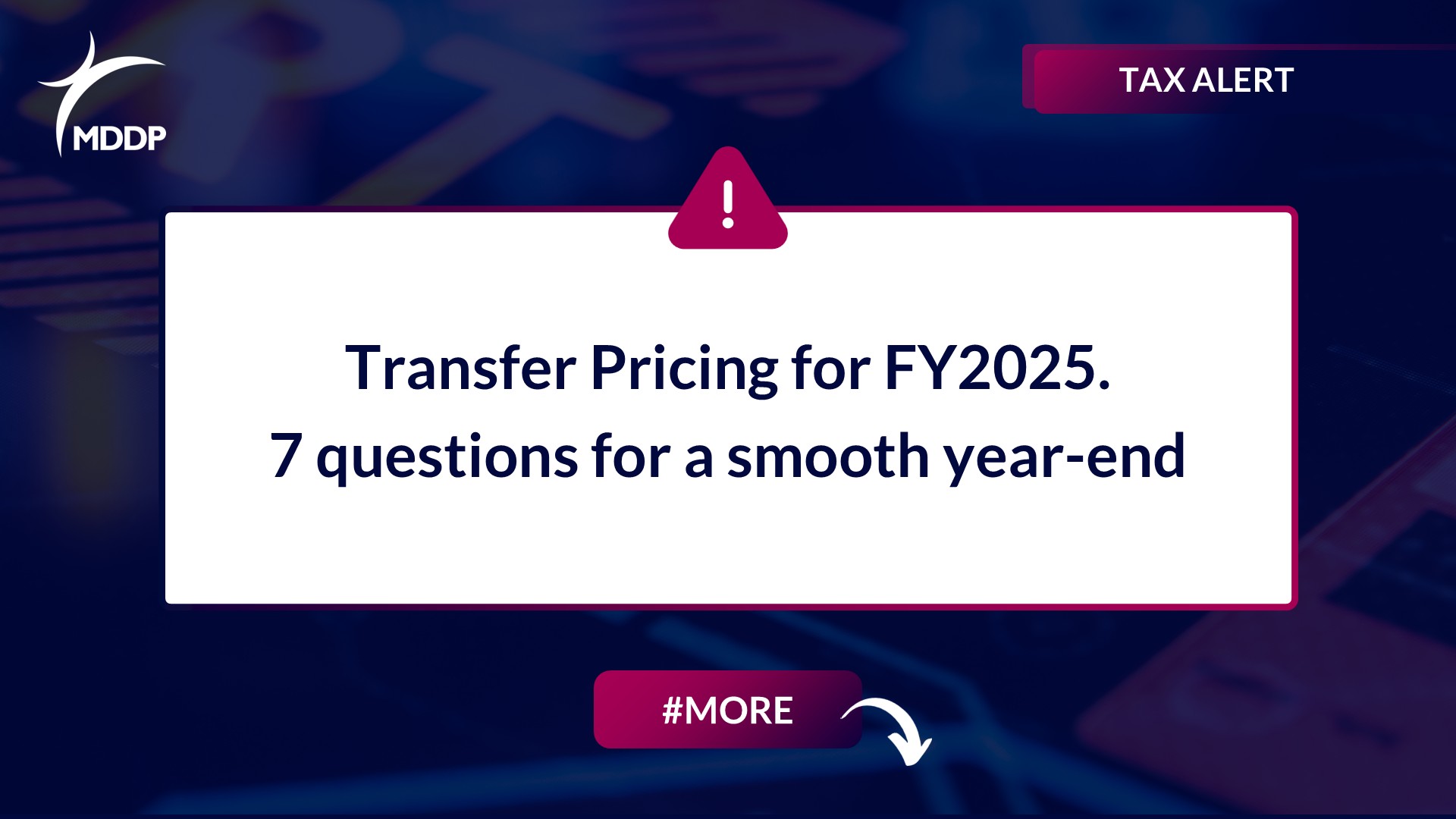 Transfer Pricing for FY2025